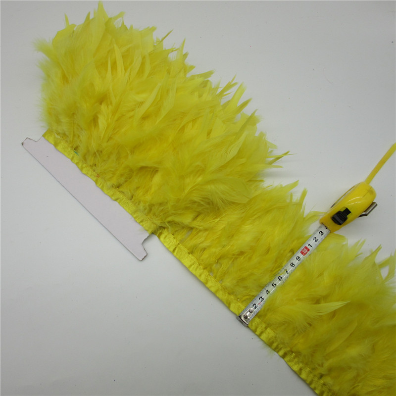 2 Yards Turkey Feather Trim Fl - Feather Trim Marabou ulasan dan harga
