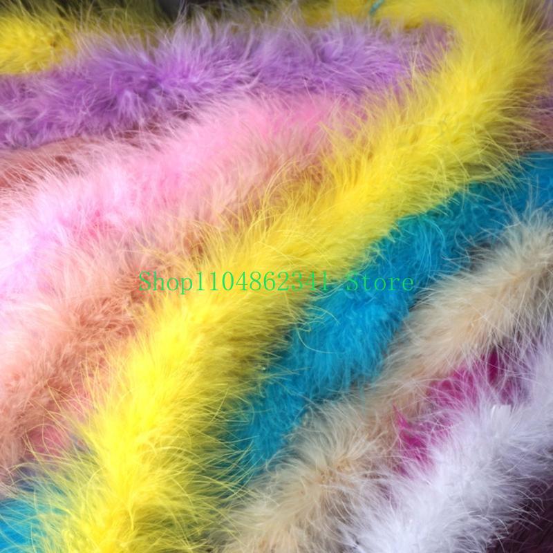 2 Yards Fluffy Marabou Feather - Feather Trim Marabou ulasan dan harga