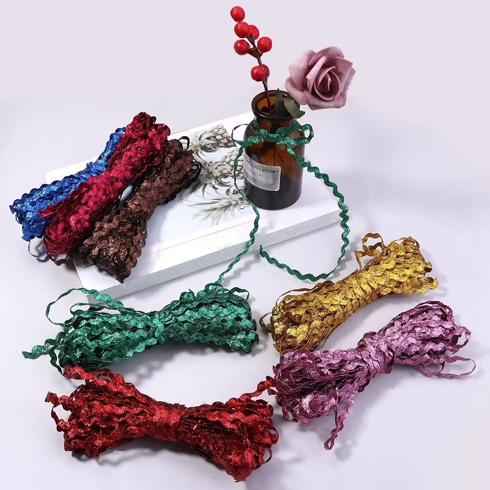 15 Yards Polyester Ribbon Mult - Lace Ribbon Trim ulasan dan harga