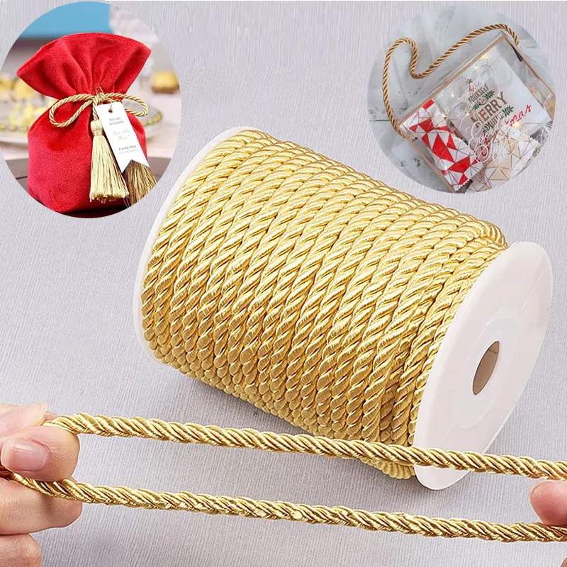 5mm 100yards Twisted Cord Rope - Cord Trim Twisted ulasan dan harga