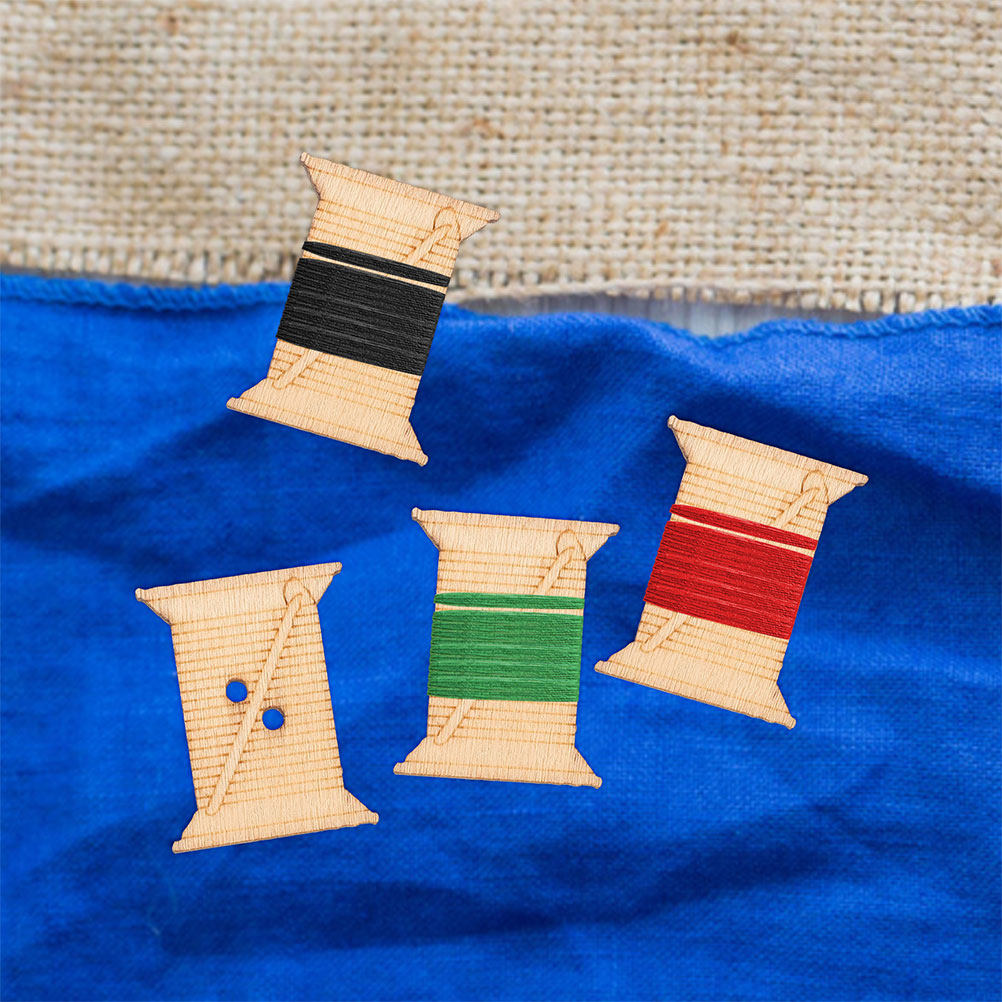 100Pcs Wooden Embroidery Floss - Embroidery Embellishments ulasan dan harga