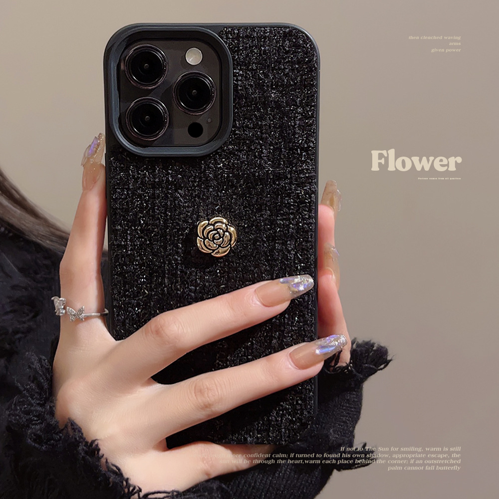 Luxury 3D Golden Camellia Flow - Embroidery Embellishments ulasan dan harga