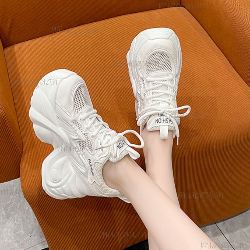 Women's Mesh Breathable Chunky - Guipure Lace Panel ulasan dan harga