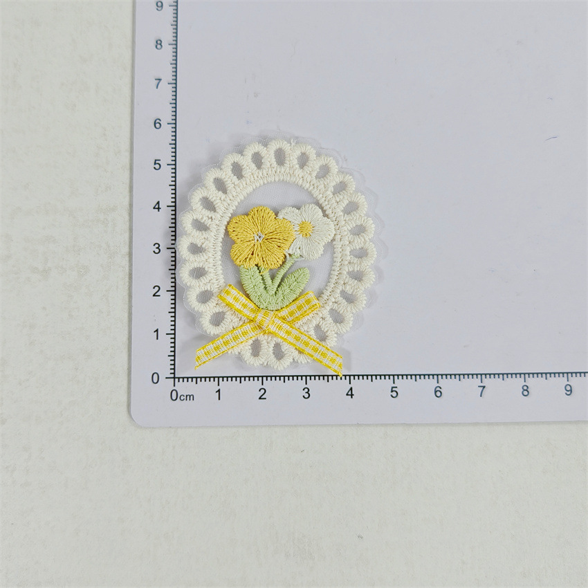 10PCS New Spring Summer Fresh  - Applique Patch Flower ulasan dan harga