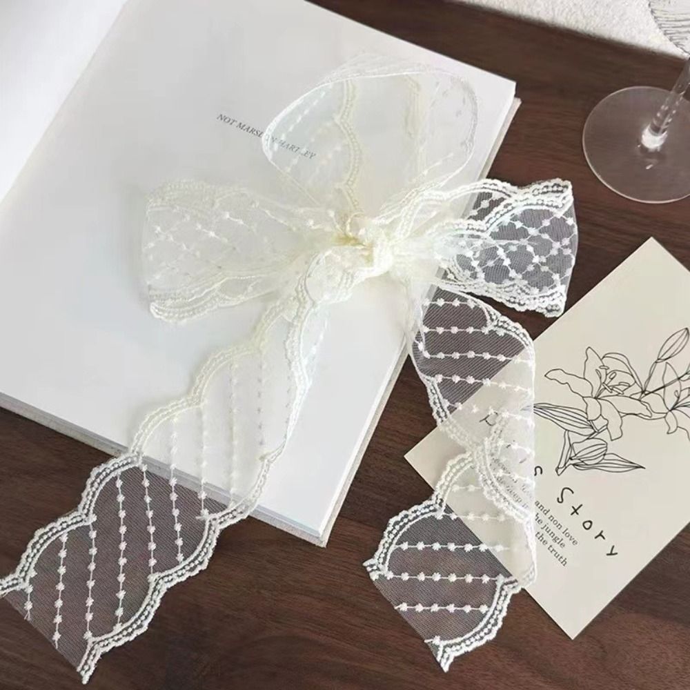 5 Yards Pure Cotton Sewing Tri - Lace Ribbon Trim ulasan dan harga