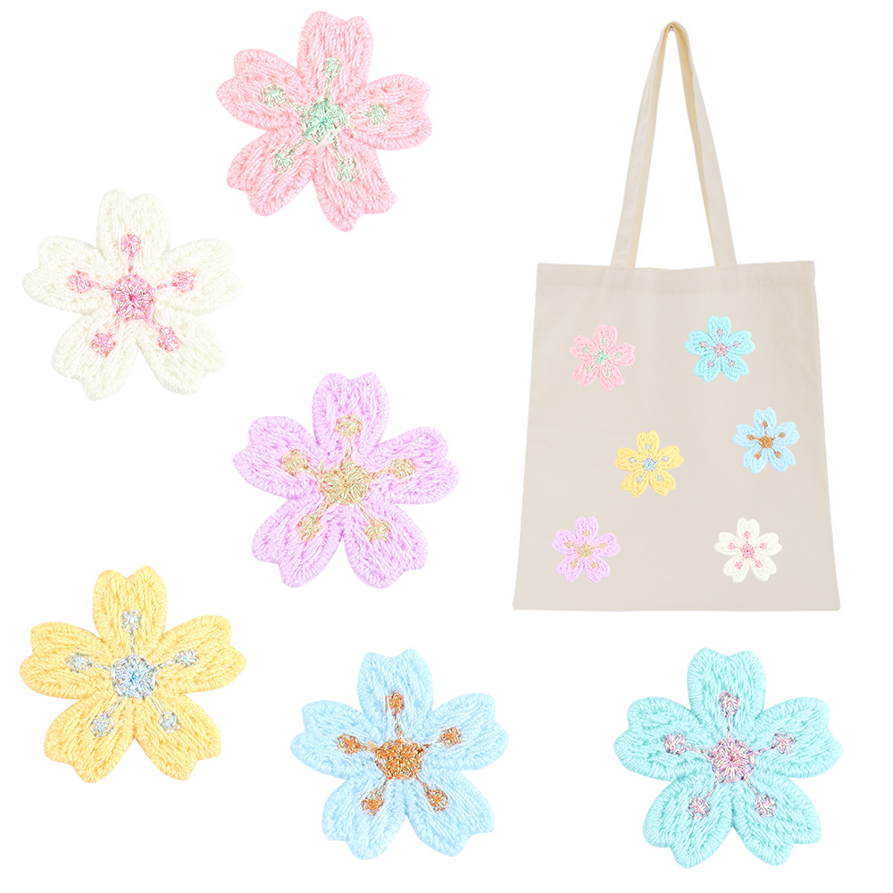 20pcs/lot Colorful 2.4cm Embro - Embroidery Embellishments ulasan dan harga